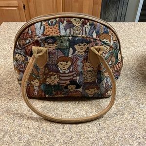 Vintage Tapestry Purse